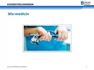 sfa medicin