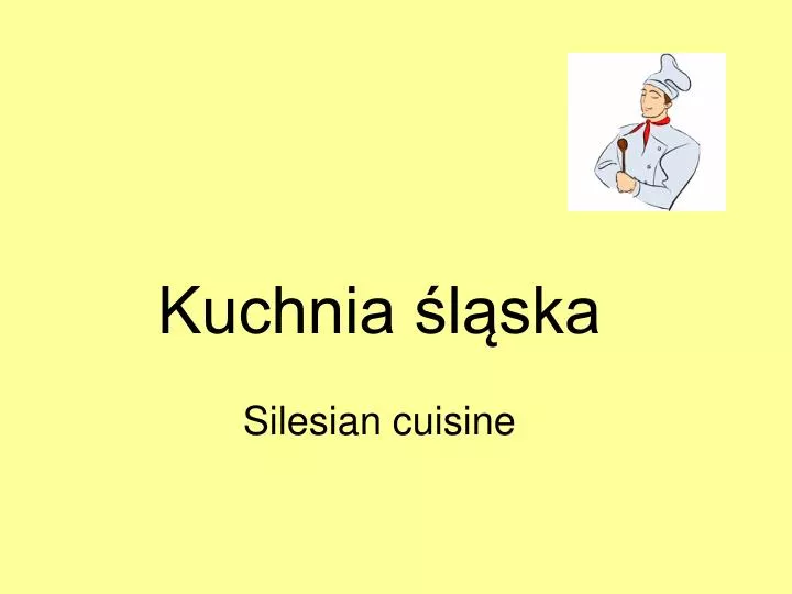 kuchnia l ska silesian cuisine