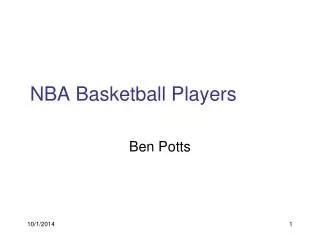 NBA Basketball Players