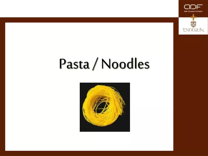 pasta noodles