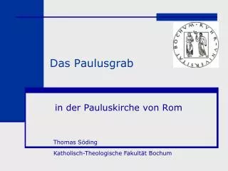 das paulusgrab