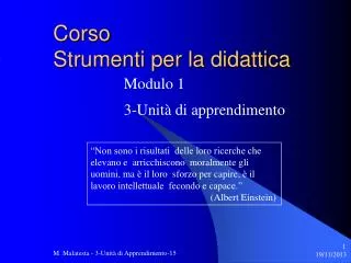 corso strumenti per la didattica