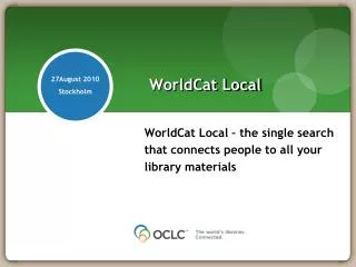 WorldCat Local