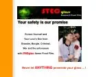 Your safety is our promise - slide 1
