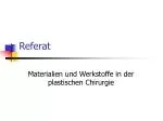 Referat - slide 1