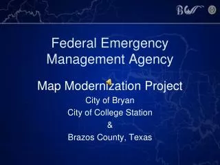 Federal Emergency Management Agency