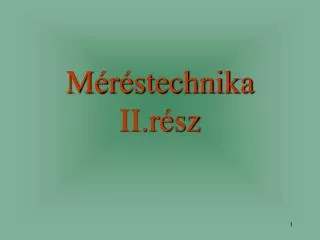 m r stechnika ii r sz