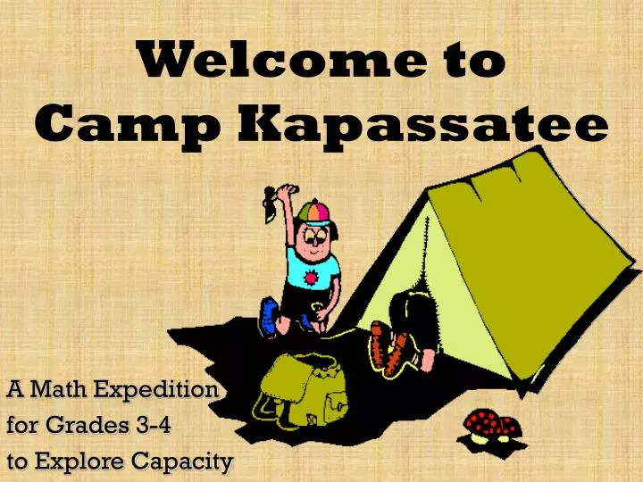 welcome to camp kapassatee