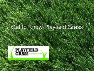 Get to Know Playfield Grass