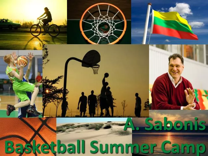 a sabonis basketball summer c amp