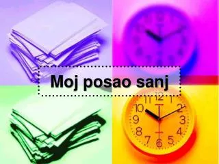 moj posao sanj