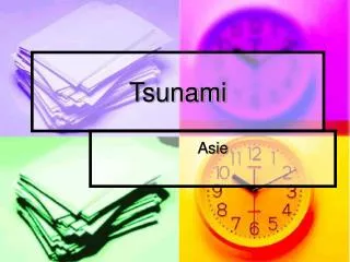 tsunami