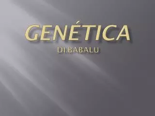 gen tica di babalu