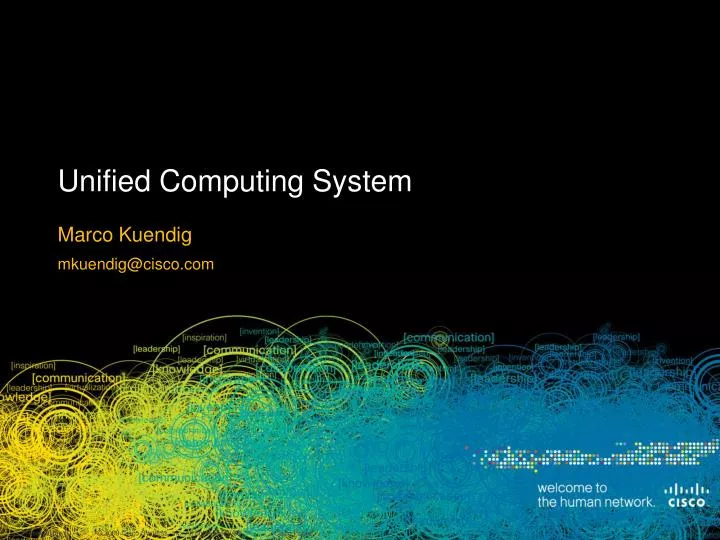 unified computing system