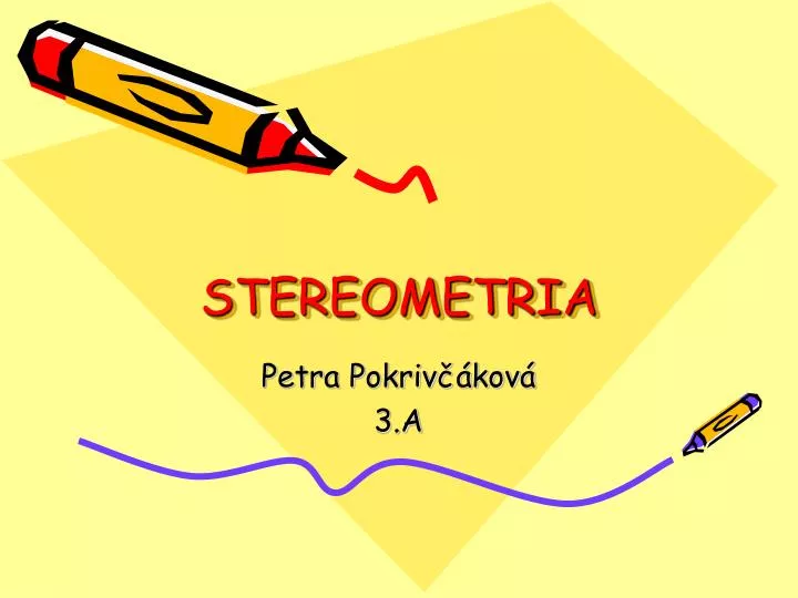 stereometria