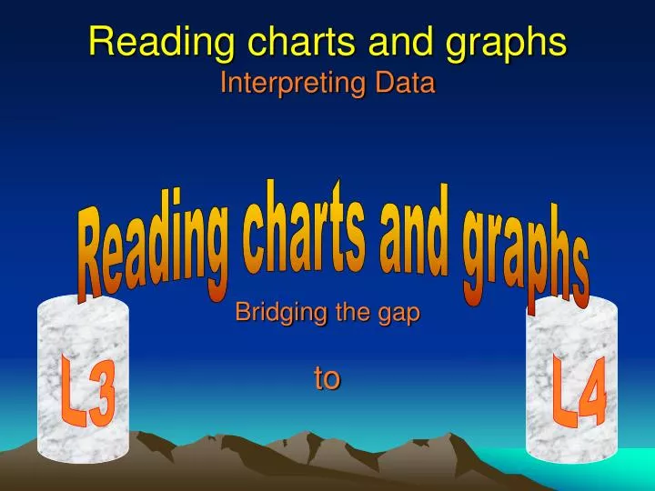 reading charts and graphs interpreting data