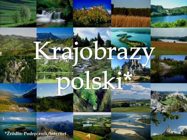 krajobrazy polski