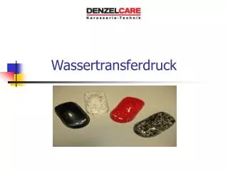wassertransferdruck