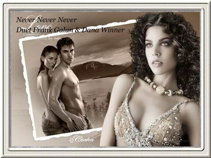 never never never duet frank galan dana winner