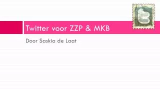 twitter voor zzp mkb