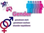 Gender - slide 1