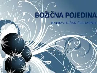 bo i na pojedina