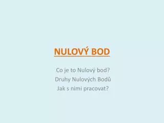 nulov bod