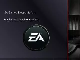 EA Games: Electronic Arts