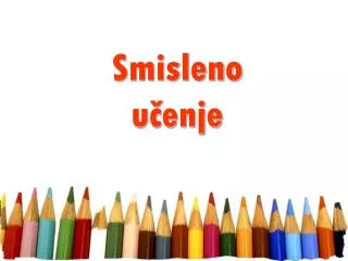 smisleno u enje