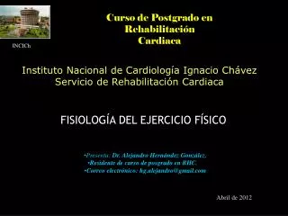 PPT - FISIOLOGIA DEL EJERCICIO PowerPoint Presentation, Free Download ...