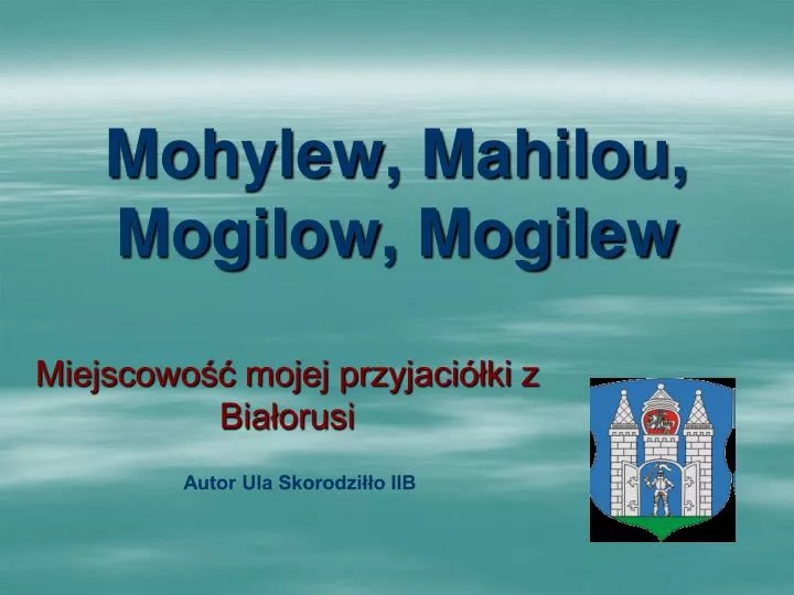 mohylew mahilou mogilow mogilew