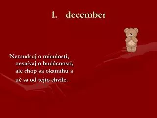 december