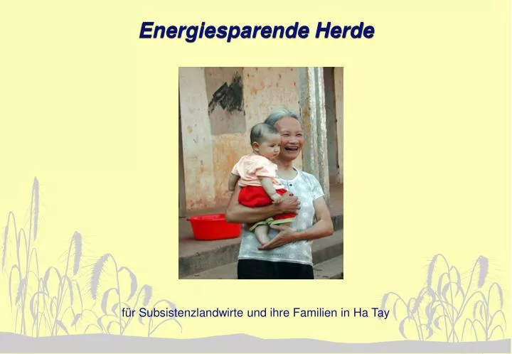 energiesparende herde