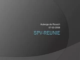 auberge de rousch 07 03 2008