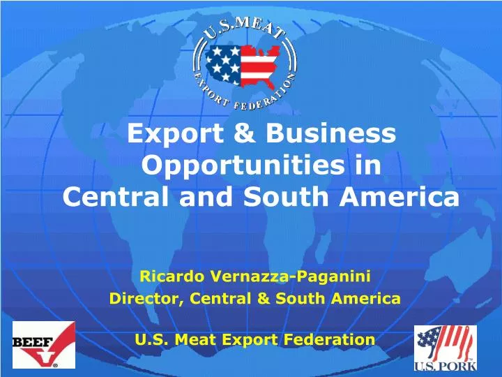 export business opportunities in central and south america