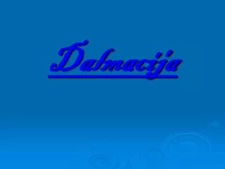 dalmacija