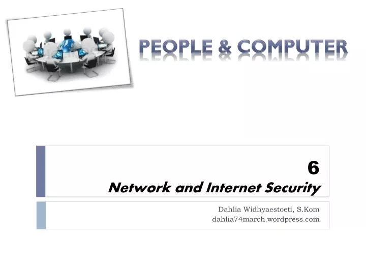 6 network and internet security