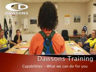 Dawsons Training