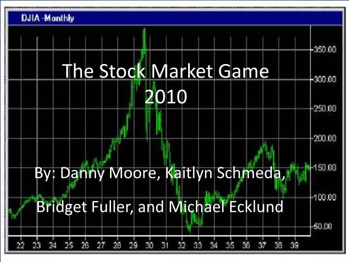 the stock market game 2010