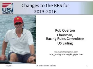 Changes to the RRS for 2013-2016