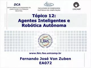 t pico 12 agentes inteligentes e rob tica aut noma