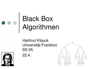 black box algorithmen