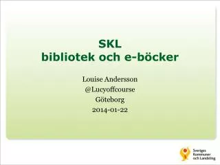 skl bibliotek och e b cker