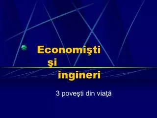 economi ti i ingineri