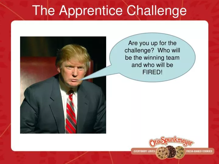 the apprentice challenge