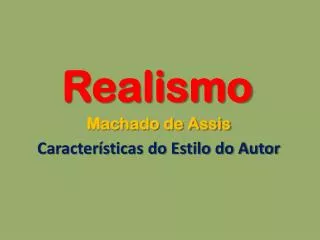 realismo