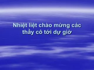 nhi t li t ch o m ng c c th y c t i d gi