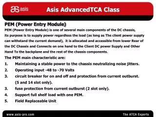 Asis AdvancedTCA Class