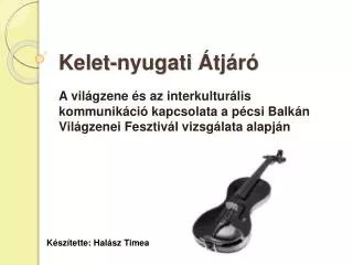 kelet nyugati tj r