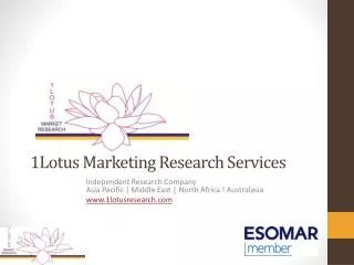 1Lotus Marketing Research Services